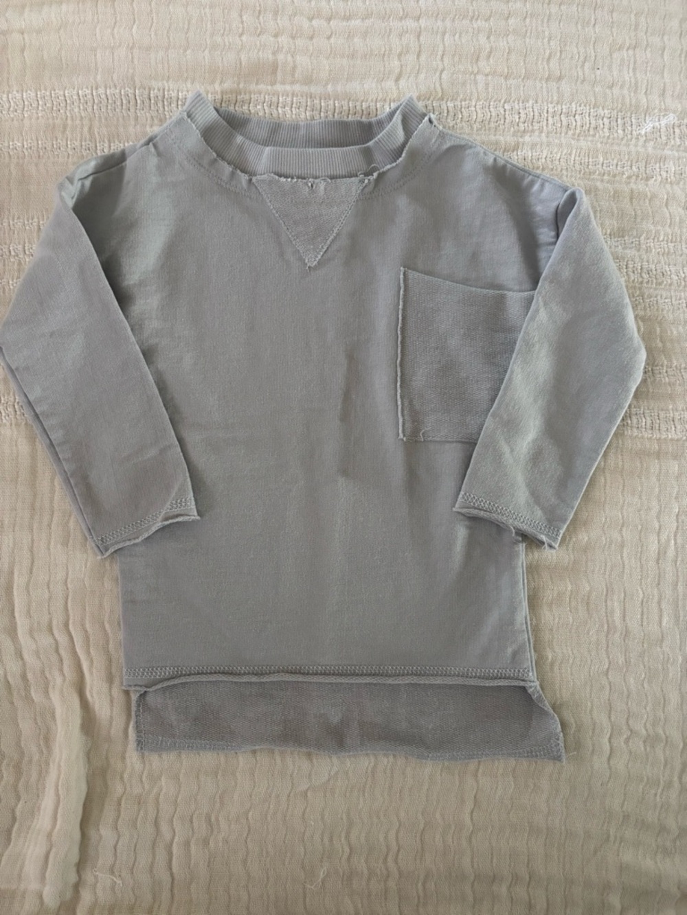 James always 12-18 months long sleeve tee